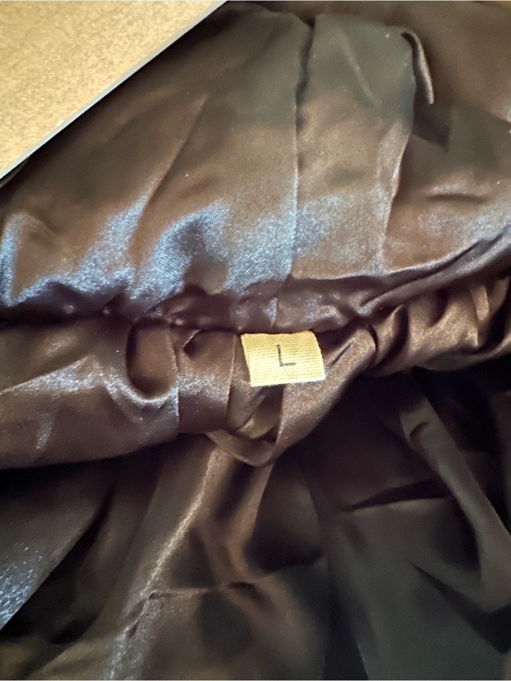 Halloween Costume Purple and Black Cape L - Picture 6 of 6